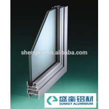 50B Side-hung Window Anodize Sliver Aluminum section Aluminum Profiles